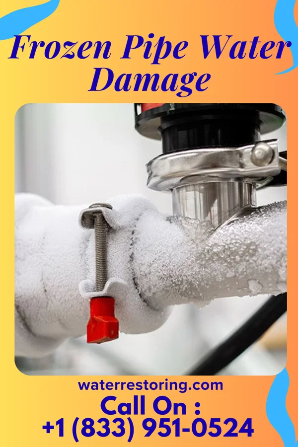 Frozen Pipe Water Damage in Sunset, LA